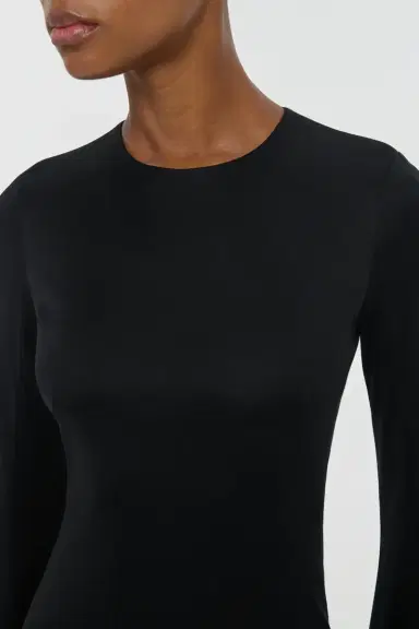 Gabriela Hearst Imara Maxi Dress in Black Silk Jersey | Thumbnail 6 Gabriela Hearst Imara Maxi Dress in Black Silk Jersey | Thumbnail 6
