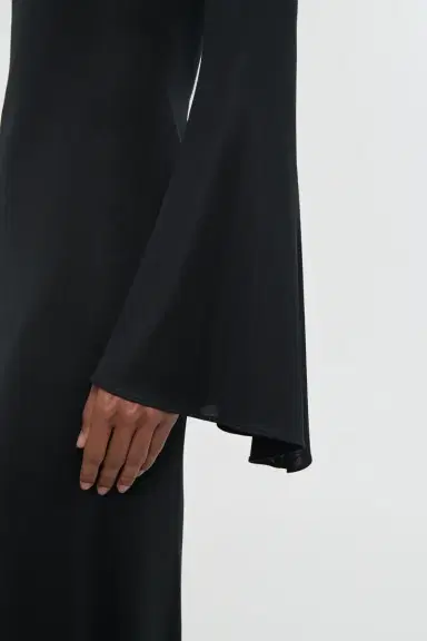 Gabriela Hearst Imara Maxi Dress in Black Silk Jersey | Thumbnail 7 Gabriela Hearst Imara Maxi Dress in Black Silk Jersey | Thumbnail 7