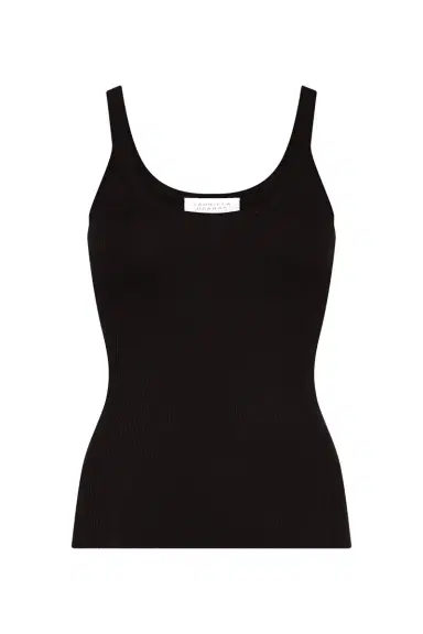 Gabriela Hearst Cinxia Knit Tank Top in Black Cashmere Silk | Thumbnail 1 Gabriela Hearst Cinxia Knit Tank Top in Black Cashmere Silk | Thumbnail 1