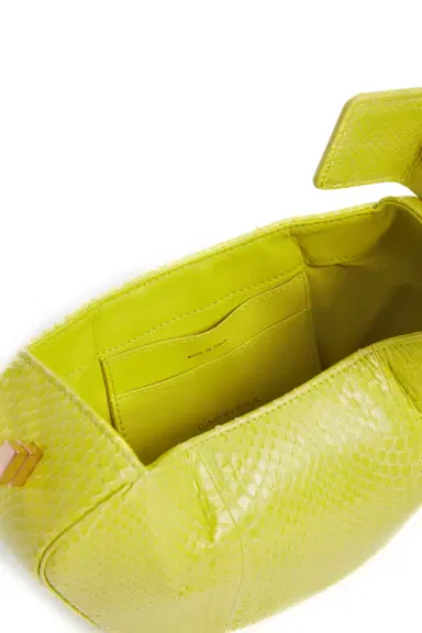 Gabriela Hearst Demi Bag in Lime Adamite Snakeskin | Thumbnail 5 Gabriela Hearst Demi Bag in Lime Adamite Snakeskin | Thumbnail 5