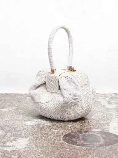 Gabriela Hearst Nina Bag in Nappa Leather with Cotton Macrame | Thumbnail 5 Gabriela Hearst Nina Bag in Nappa Leather with Cotton Macrame | Thumbnail 5