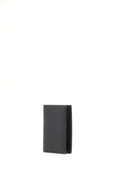 Gabriela Hearst Simple Card Wallet in Black Leather | Thumbnail 2 Gabriela Hearst Simple Card Wallet in Black Leather | Thumbnail 2