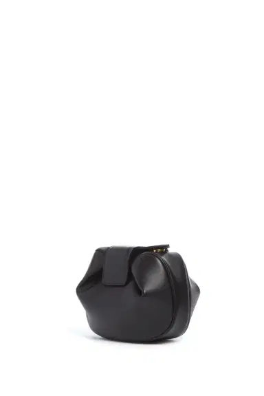 Gabriela Hearst Soft Demi Clutch in Black Nappa Leather | Thumbnail 1 Gabriela Hearst Soft Demi Clutch in Black Nappa Leather | Thumbnail 1