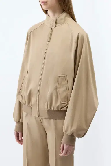 Gabriela Hearst Wynne Jacket in Camel Light Sea Island Cotton Twill | Thumbnail 3 Gabriela Hearst Wynne Jacket in Camel Light Sea Island Cotton Twill | Thumbnail 3