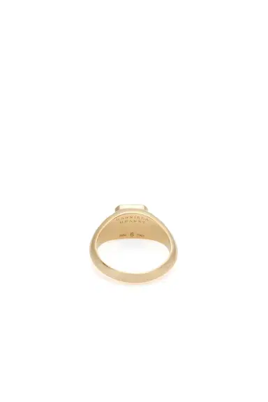 GABRIELA HEARST Small Ring in 18K Yellow Gold & Malachite Stone | Thumbnail 4 GABRIELA HEARST Small Ring in 18K Yellow Gold & Malachite Stone | Thumbnail 4