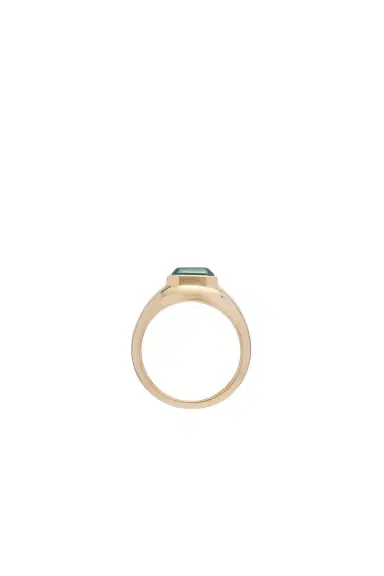 GABRIELA HEARST Small Ring in 18K Yellow Gold & Malachite Stone | Thumbnail 5 GABRIELA HEARST Small Ring in 18K Yellow Gold & Malachite Stone | Thumbnail 5