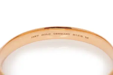 Gabriela Hearst Bangle in 18K Rose Gold & Vitreous Enamel | Thumbnail 6 Gabriela Hearst Bangle in 18K Rose Gold & Vitreous Enamel | Thumbnail 6