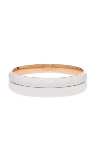 Gabriela Hearst Bangle in 18K Rose Gold & Vitreous Enamel | Thumbnail 1 Gabriela Hearst Bangle in 18K Rose Gold & Vitreous Enamel | Thumbnail 1
