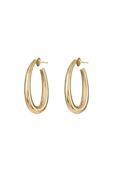 GABRIELA HEARST Large Drop Earrings in 18K Yellow Gold | Thumbnail 2 GABRIELA HEARST Large Drop Earrings in 18K Yellow Gold | Thumbnail 2