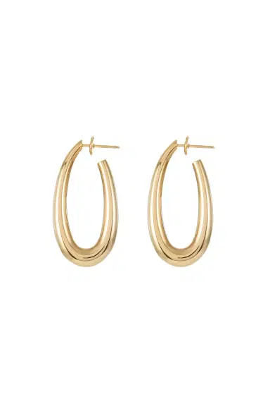 GABRIELA HEARST Large Drop Earrings in 18K Yellow Gold | Thumbnail 1 GABRIELA HEARST Large Drop Earrings in 18K Yellow Gold | Thumbnail 1