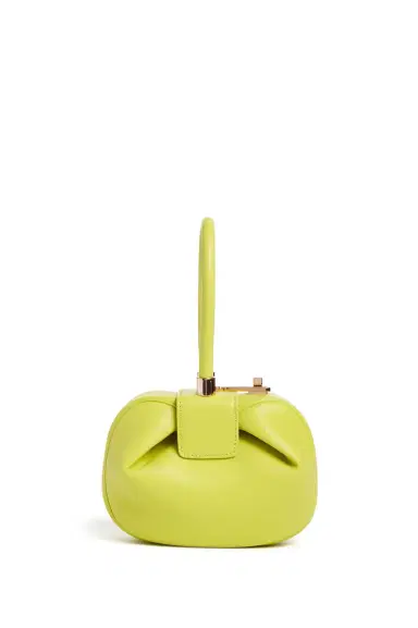 Gabriela Hearst Demi Bag in Lime Adamite Nappa Leather | Thumbnail 2 Gabriela Hearst Demi Bag in Lime Adamite Nappa Leather | Thumbnail 2