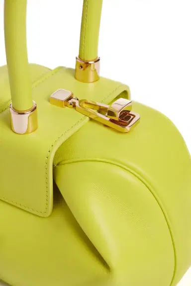 Gabriela Hearst Demi Bag in Lime Adamite Nappa Leather | Thumbnail 5 Gabriela Hearst Demi Bag in Lime Adamite Nappa Leather | Thumbnail 5