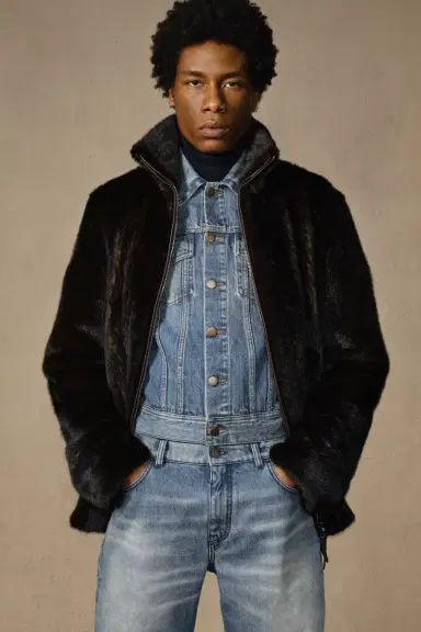 Gabriela Hearst Aristede Jacket in Dark Chocolate Recycled Mink Fur | Thumbnail 2 Gabriela Hearst Aristede Jacket in Dark Chocolate Recycled Mink Fur | Thumbnail 2