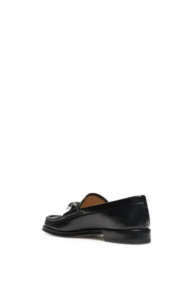Gabriela Hearst Melchora Stone Loafer in Black Leather | Thumbnail 4 Gabriela Hearst Melchora Stone Loafer in Black Leather | Thumbnail 4