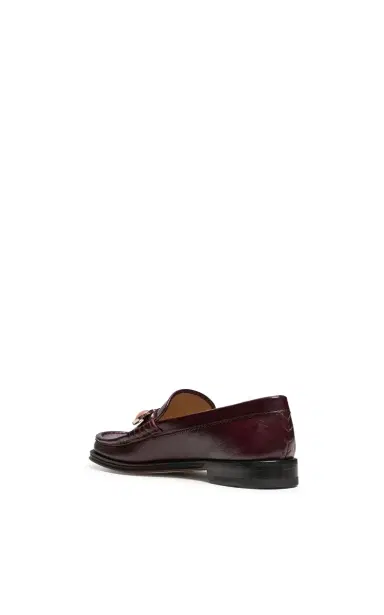 Gabriela Hearst Melchora Stone Loafer in Bordeaux Leather | Thumbnail 3 Gabriela Hearst Melchora Stone Loafer in Bordeaux Leather | Thumbnail 3