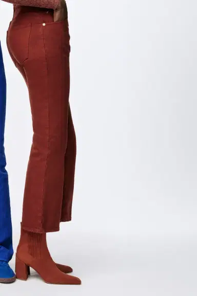 Gabriela Hearst Luke High Heel Ankle Boot in Burnt Sienna Suede | Thumbnail 2 Gabriela Hearst Luke High Heel Ankle Boot in Burnt Sienna Suede | Thumbnail 2
