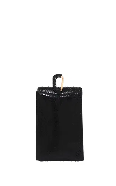 Gabriela Hearst Sunglasses Pouch in Black Snakeskin | Thumbnail 3 Gabriela Hearst Sunglasses Pouch in Black Snakeskin | Thumbnail 3