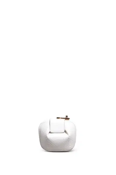 Gabriela Hearst Rafaela Coin Purse in White Snakeskin | Thumbnail 2 Gabriela Hearst Rafaela Coin Purse in White Snakeskin | Thumbnail 2