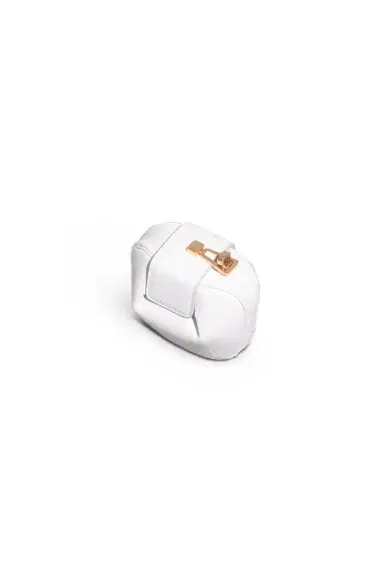 Gabriela Hearst Rafaela Coin Purse in White Snakeskin | Thumbnail 3 Gabriela Hearst Rafaela Coin Purse in White Snakeskin | Thumbnail 3