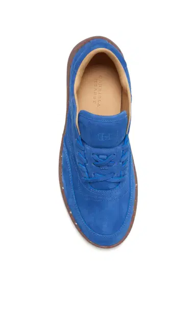 Gabriela Hearst Ohio Slip-on Sneaker in Cobalt Nubuck | Thumbnail 5 Gabriela Hearst Ohio Slip-on Sneaker in Cobalt Nubuck | Thumbnail 5