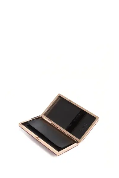 Gabriela Hearst Callas Clutch in Bordeaux Snakeskin & Nappa Leather | Thumbnail 3 Gabriela Hearst Callas Clutch in Bordeaux Snakeskin & Nappa Leather | Thumbnail 3