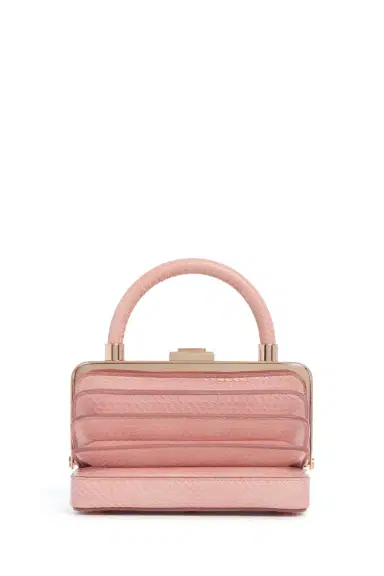 Gabriela Hearst Diana Bag in Pink Snakeskin | Thumbnail 3 Gabriela Hearst Diana Bag in Pink Snakeskin | Thumbnail 3