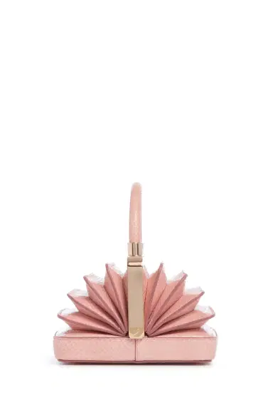 Gabriela Hearst Diana Bag in Pink Snakeskin | Thumbnail 4 Gabriela Hearst Diana Bag in Pink Snakeskin | Thumbnail 4