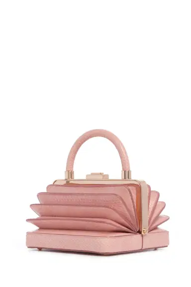 Gabriela Hearst Diana Bag in Pink Snakeskin | Thumbnail 1 Gabriela Hearst Diana Bag in Pink Snakeskin | Thumbnail 1