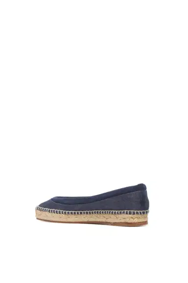 Gabriela Hearst Chariot Espadrille in Recycled Cotton Linen Denim & Suede | Thumbnail 3 Gabriela Hearst Chariot Espadrille in Recycled Cotton Linen Denim & Suede | Thumbnail 3