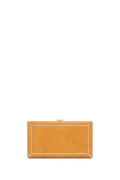 Gabriela Hearst Callas Clutch in Saffron Snakeskin | Thumbnail 1 Gabriela Hearst Callas Clutch in Saffron Snakeskin | Thumbnail 1