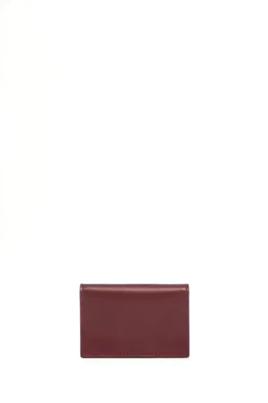Gabriela Hearst Concertina Card Wallet in Bordeaux & Pink Leather | Thumbnail 3 Gabriela Hearst Concertina Card Wallet in Bordeaux & Pink Leather | Thumbnail 3