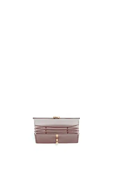 Gabriela Hearst Concertina Card Wallet in Bordeaux & Pink Leather | Thumbnail 4 Gabriela Hearst Concertina Card Wallet in Bordeaux & Pink Leather | Thumbnail 4