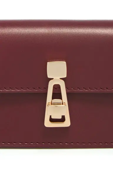Gabriela Hearst Concertina Card Wallet in Bordeaux & Pink Leather | Thumbnail 6 Gabriela Hearst Concertina Card Wallet in Bordeaux & Pink Leather | Thumbnail 6