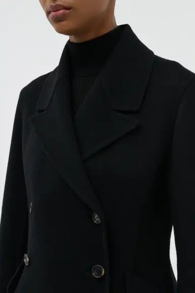 Gabriela Hearst Cantwell Coat in Black Double-face Recycled Cashmere | Thumbnail 9 Gabriela Hearst Cantwell Coat in Black Double-face Recycled Cashmere | Thumbnail 9