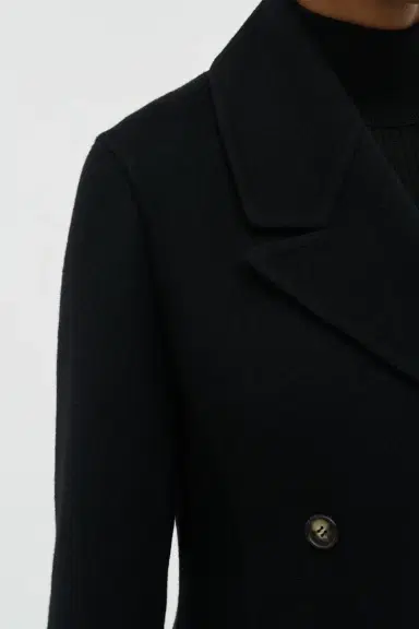 Gabriela Hearst Cantwell Coat in Black Double-face Recycled Cashmere | Thumbnail 10 Gabriela Hearst Cantwell Coat in Black Double-face Recycled Cashmere | Thumbnail 10