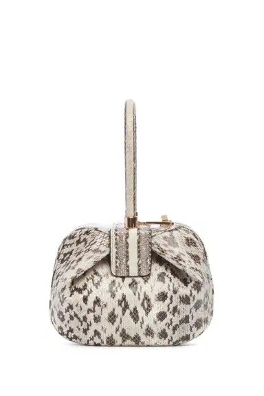 Gabriela Hearst Nina Bag in Black & White Snakeskin | Thumbnail 2 Gabriela Hearst Nina Bag in Black & White Snakeskin | Thumbnail 2