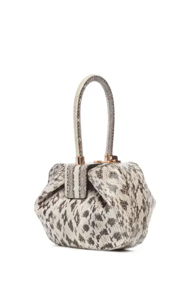 Gabriela Hearst Nina Bag in Black & White Snakeskin | Thumbnail 1 Gabriela Hearst Nina Bag in Black & White Snakeskin | Thumbnail 1