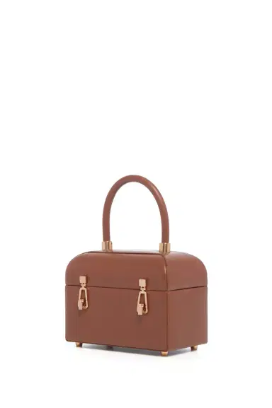 GABRIELA HEARST Patsy Bag in Cognac Nappa Leather | Thumbnail 1 GABRIELA HEARST Patsy Bag in Cognac Nappa Leather | Thumbnail 1
