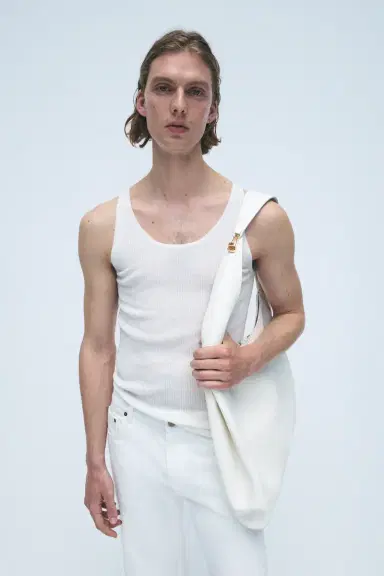 Gabriela Hearst Leiva Knit Tank Top in Merino Wool | Thumbnail 2 Gabriela Hearst Leiva Knit Tank Top in Merino Wool | Thumbnail 2