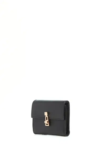 Gabriela Hearst Compact Flat Wallet in Black Leather | Thumbnail 2 Gabriela Hearst Compact Flat Wallet in Black Leather | Thumbnail 2