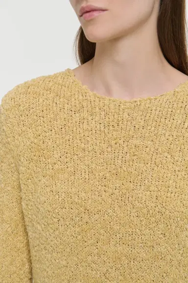 Gabriela Hearst Crescenta Knit Sweater in Hay Silk Cashmere Linen | Thumbnail 7 Gabriela Hearst Crescenta Knit Sweater in Hay Silk Cashmere Linen | Thumbnail 7