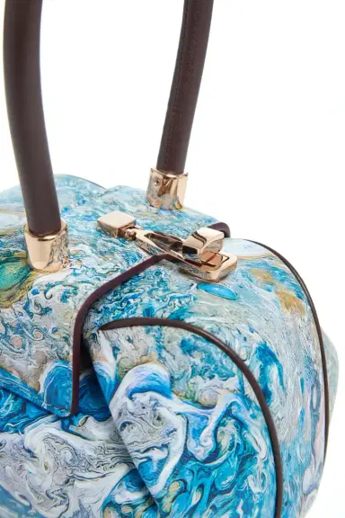 Gabriela Hearst Demi Jupiter Bag in Painted Bordeaux Textured Leather | Thumbnail 4 Gabriela Hearst Demi Jupiter Bag in Painted Bordeaux Textured Leather | Thumbnail 4