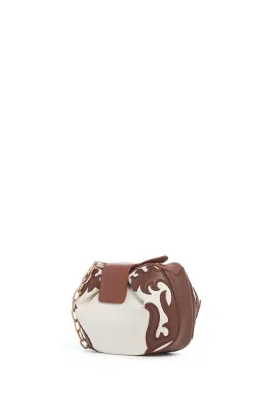 GABRIELA HEARST Soft Demi Western Clutch with Chain in Multi Nappa Leather | Thumbnail 1 GABRIELA HEARST Soft Demi Western Clutch with Chain in Multi Nappa Leather | Thumbnail 1