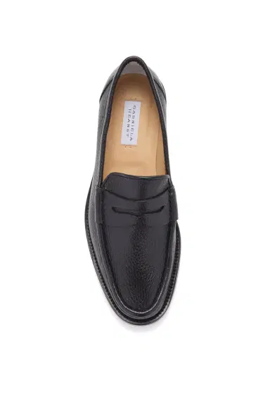 Gabriela Hearst Pierre Loafer in Black Textured Leather | Thumbnail 4 Gabriela Hearst Pierre Loafer in Black Textured Leather | Thumbnail 4