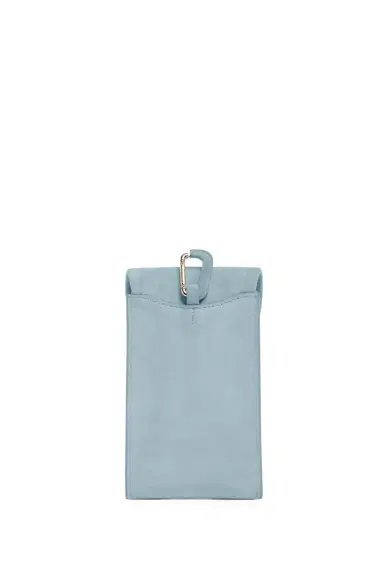 Gabriela Hearst Sunglasses Pouch in Light Blue Suede | Thumbnail 3 Gabriela Hearst Sunglasses Pouch in Light Blue Suede | Thumbnail 3