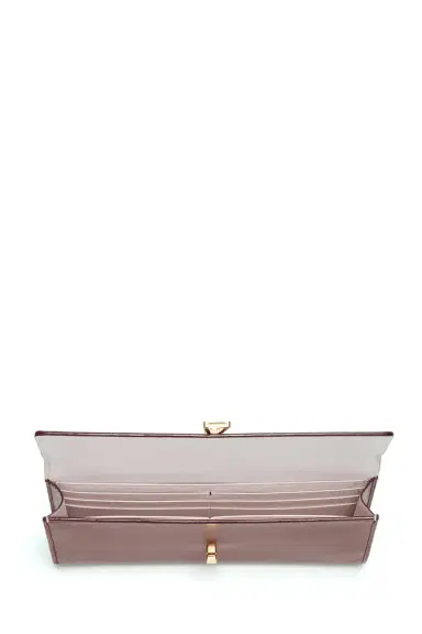 Gabriela Hearst Phone Wallet in Bordeaux & Pink Leather | Thumbnail 4 Gabriela Hearst Phone Wallet in Bordeaux & Pink Leather | Thumbnail 4