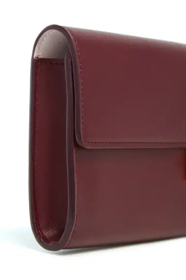 Gabriela Hearst Phone Wallet in Bordeaux & Pink Leather | Thumbnail 5 Gabriela Hearst Phone Wallet in Bordeaux & Pink Leather | Thumbnail 5