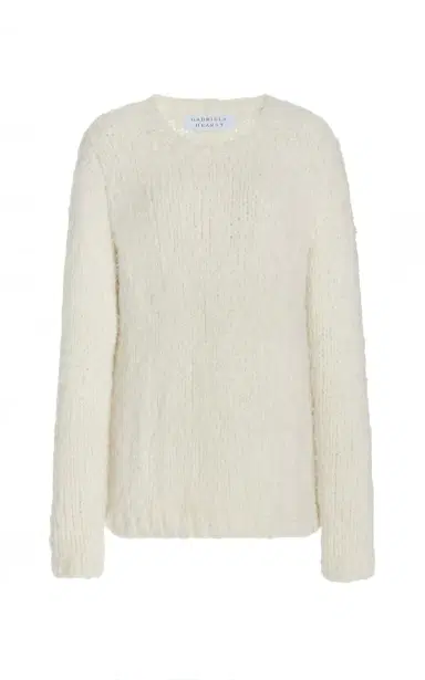 Gabriela Hearst Lawrence Knit Sweater in Welfat Cashmere | Thumbnail 1 Gabriela Hearst Lawrence Knit Sweater in Welfat Cashmere | Thumbnail 1
