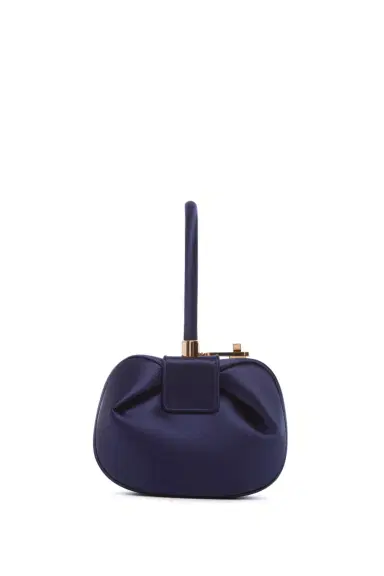 Gabriela Hearst Demi Bag in Sapphire Satin | Thumbnail 2 Gabriela Hearst Demi Bag in Sapphire Satin | Thumbnail 2