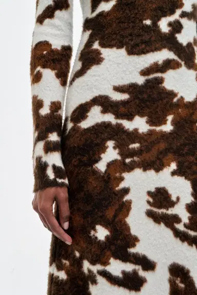 Gabriela Hearst Atticus Knit Maxi Dress in Cognac Multi Cashmere | Thumbnail 8 Gabriela Hearst Atticus Knit Maxi Dress in Cognac Multi Cashmere | Thumbnail 8